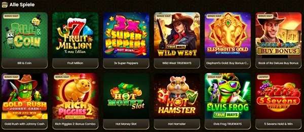 Goldspin Casino Spiele